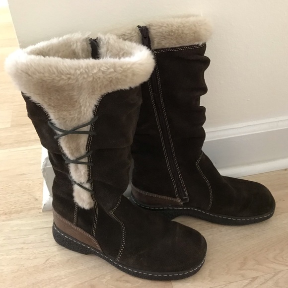 Naturalizer Shoes - Naturalizer Leather Upper Winter Boots